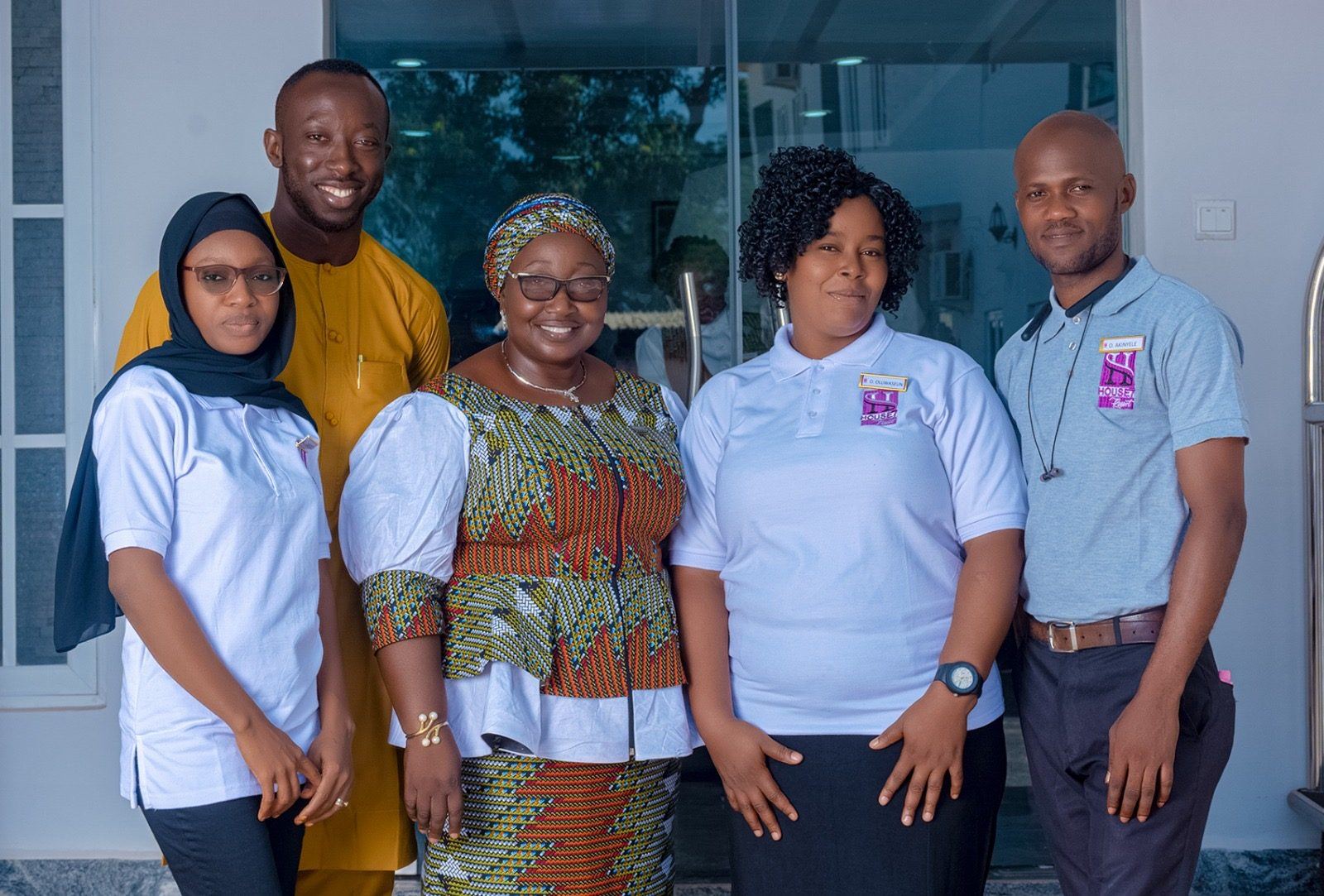 The front-of-house team at House 7.